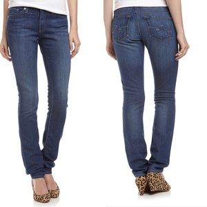 AG ADRIANO GOLDSHMIED THE PREMIER Womens SKINNY STRAIGHT Jeans Size 27R